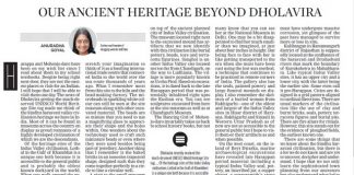 Indus Valley Heritage in India New Indian Express