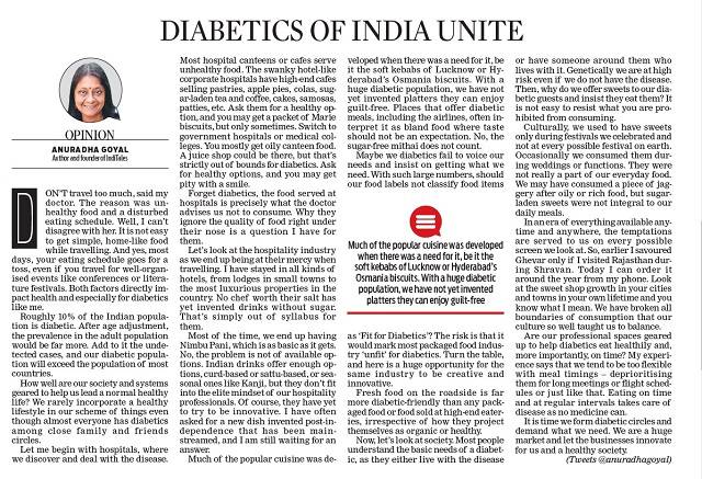 Diabetics of India